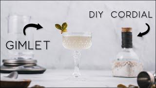 Homemade Cordial for the best Gin Gimlet - How to make lime cordial at home