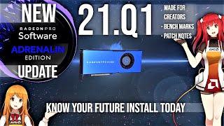 New AMD Radeon Pro Software 21.Q1 Update  Gpu News 2021