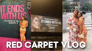 IT ENDS WITH US RED CARPET vulnerable emotions dress try on girl chats & MORE 