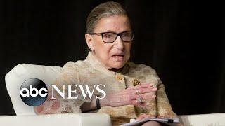 Supreme Court Justice Ruth Bader Ginsburg a champion for womens rights dies at 87  Nightline