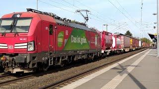 BR 193 mit Güterzug fährt durch Bonn UN Campus. #trainspotting