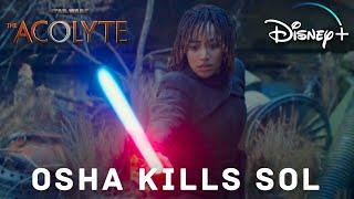 Osha Kills Sol  The Acolyte Episode 8  Disney+
