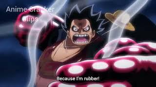 Bigmom And Kaido Find Out That Lightning And Fire Dont Effect Luffy