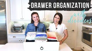 How To Organize + Divide Drawers