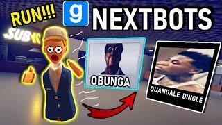 QUANDALE DINGLE CHASED ME DOWN in Rec Room VR Rec Room GMod NextBots