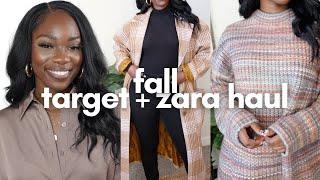 FALL HAUL  ZARA AND TARGET HAUL