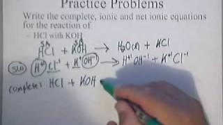 Neutralization Reaction Practice Problem #1  Acid Base Reactions www.whitwellhigh.com