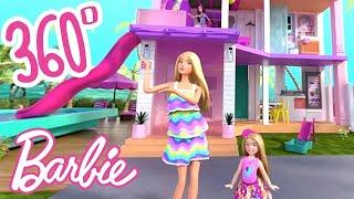 Barbie Bahasa   DREAMHOUSE BARU BARBIE  TUR VIRTUAL 360° #Dreamhouse​ REMIX