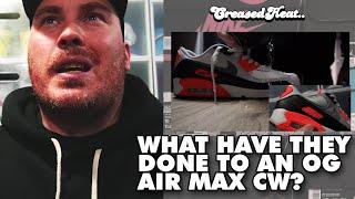 NIKE AIR MAX 90 INFARED GORETEX IN HAND REVIEWCOMPARISON