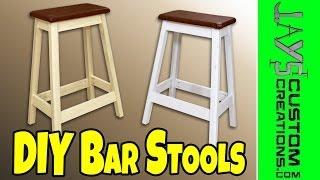 Easy DIY Bar Stool - 130