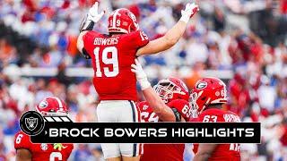 Raiders Select TE Brock Bowers  Highlights  2024 NFL Draft