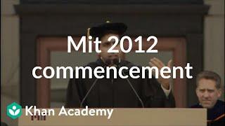 MIT 2012 Commencement Address