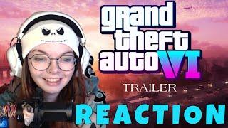 Grand Theft Auto VI  TRAILER  REACTION