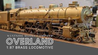 Union Pacific OVERLAND - Brass Steam 4-10-2 Locomotive