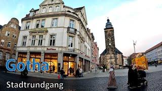 GOTHA Stadtrundgang - Winterurlaub Thüringen Teil 13