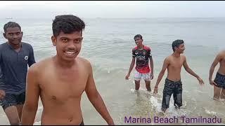 Marina Beach is a natural beauty and anjoy beach in Chennai Tamil Nadu India Marina Beach