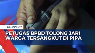 Penjaga Toko Iseng Masukkan Jari ke Pipa Sambungan Berujung Jari Tersangkut