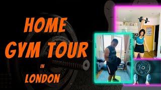 Our Home Gym Tour - Cost of gym setup explained - Indian Couple in London - Indian Vloggers