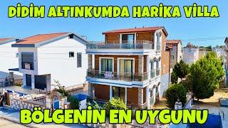 Didim Altınkum Yeşilkentte Denize Çok Yakın Tam Müstakil 4+1 Sıfır Fırsat Villa  No153