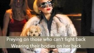 Lady Gaga Fur Coat wearer