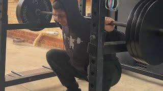 Squat everyday Day 1648 300kg eccentric squat why not?