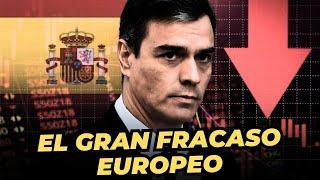 ESPAÑA CAE EN PICADA Y SE CONVIERTE EN EL DESASTRE DE EUROPA