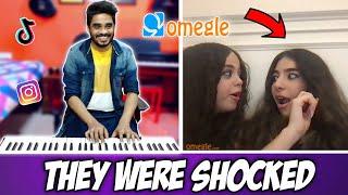 INDIAN Pianist plays most Popular Songs on OMEGLE