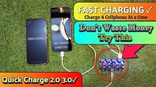 Qc2.0 Qc3.0 DC To DC 4 Channel Fast Charging Module Review