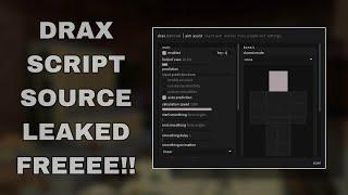 Da Hood Drax Script SOURCE LEAKED FREEEEE working with solara