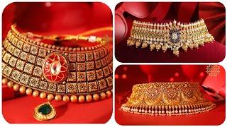 Latest Royal Gold Choker Necklaces