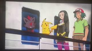 pokemon zoroark master of illusions  zoroark shape Pikachu and zorua into ash