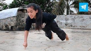 Strongest Ninja Girl - Chintya Candranaya  Muscle Madness