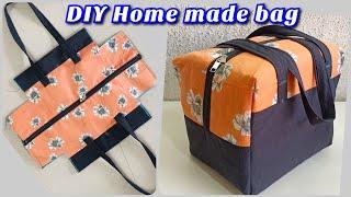 होममेड बेग बनाने का आसान तरीका ll How to make easy method homemade bag at home.