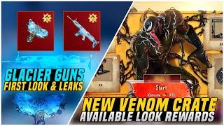  Glacier UZI & Glacier Scar-L Leaks  Venom Crate Available Look  New X-Suit In3.5 Update ? PUBGM