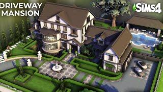 Sims 4 MAJESTIC FAMILY MANSION Grand Driveway Grand Living 9 Bedrooms No CC