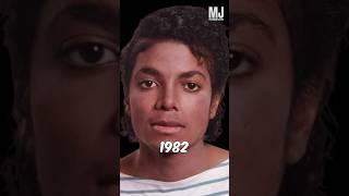 Michael Jackson Evolution  Face Morph 1969 - 2009 #shorts #michaeljackson #kingofpop