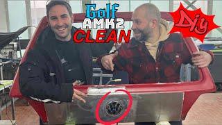 Golf AMK 2 Heckklappe cleanen mit Kamera Emblem Vid15