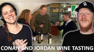 Conan & Jordan Schlanskys Italian Wine Tasting REACTION  OB DAVE REACTS