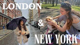 LONDON & NEW YORK Mamma Mia party in London spring break shopping haul VLOG