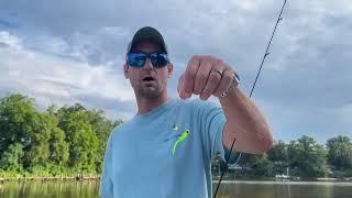 Catching Perch on Bust Em Bait Spinners
