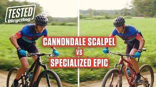 Cannondale Scalpel vs Specialized Epic  TESTED  Bicycling