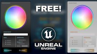 Advanced Color Picker Widget For Unreal Engine  Download For Free
