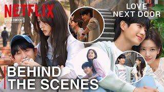 BEHIND THE SCENES  Jung Hae Ins jealousy of So Min that looks real #LoveNextDoor