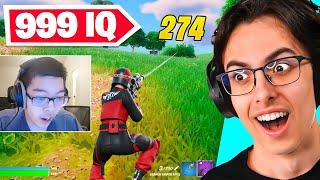 Reacting To 999 IQ Fortnite Moments