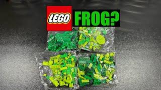 Do We Have a LEGO Frog?  LEGO Color MOC Challenge GREEN