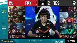 FPX vs TES  Mid-Season Cup 2020  Finals - Game 4  FunPlus Phoenix vs Top Esports