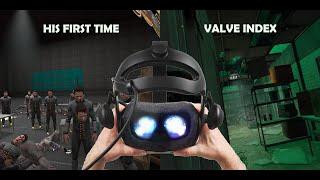 His First Valve Index Experience