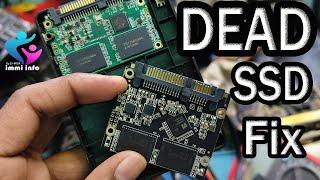 HOW TO REPAIR DEAD SSD  HOW TO REPAIR NOT DETECT SSD
