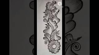 Eid Special Full Hand Arabic Mehandi Design  Pencil Shading Mehandi Design Stylish Mehndi by Asma