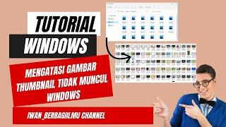 Cara Mengatasi Gambar Thumbnail Tidak Muncul Windows 10 setelah Update #windows10 #tutorial